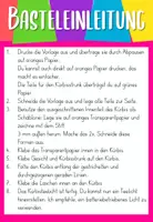 Vorschau - Mal- und Bastelvorlagen - Kürbislaterne für Teelicht- Bastelanleitung Grundschule - Seite 2