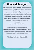 Vorschau - Arbeitsblätter - Rätselhafte Hundertertafel (Zahldarstellung +Orientierung Hundertertafel) - Seite 2