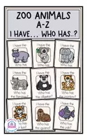 Vorschau - Spiele - Zoo Animals - I have... Who has..? - Deckblatt