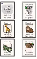 Vorschau - Spiele - Zoo Animals - I have... Who has..? - Seite 1