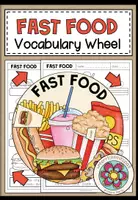 Vorschau - Arbeitsblätter - FAST FOOD - Vocabulary Wheel (2 Versionen: AE + BE) - Deckblatt