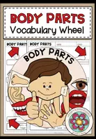 Vorschau - Arbeitsblätter - BODY PARTS - Vocabulary Wheel - Deckblatt