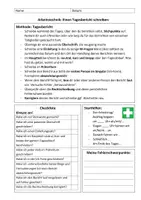 Vorschau - Arbeitsblätter - Deutsch Methodenblatt Bericht - Seite 2