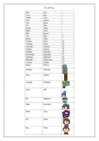 Vista previa - Unidades / Secuencias / Situaciones de Aprendizaje - Pack colors and numbers - página 1