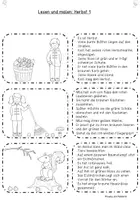 Vorschau - Arbeitsblätter - Lese-Mal-Blätter Herbst Klasse 1 und 2 - Seite 2