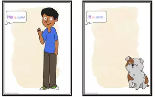Vorschau - Arbeitsblätter - Personal Pronouns - Stations - Seite 2