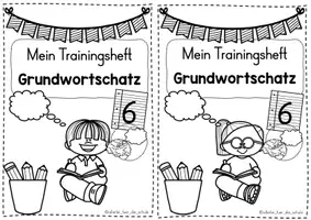 Vorschau - Arbeitsblätter - Trainingsheft Grundwortschatz 3/4 - Teil 6: Schreibungen, für die nicht auf Strategien zurückgegriffen wird - Seite 1