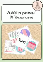 Vorschau - Arbeitsblätter - Verhütungsdomino (mit Faltbuch zur Sicherung) - Deckblatt