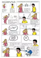 Vorschau - Arbeitsblätter - Das Eisbergmodell der Kultur - ein Comic - Deckblatt