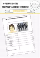 Vorschau - Arbeitsblätter - Materialpaket 1 Musikalische Geburtstagkinder - Seite 1