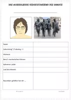 Vorschau - Arbeitsblätter - Materialpaket 1 Musikalische Geburtstagkinder - Seite 3