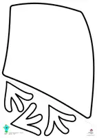 Vorschau - Mal- und Bastelvorlagen - Herbstdrachen Fensterbild: Bastelvorlage für den Kunstunterricht Klasse 1-4 (Herbstdeko basteln / Papier-Schablonen / Drachen) - Seite 2