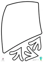 Vorschau - Mal- und Bastelvorlagen - Herbstdrachen Fensterbild: Bastelvorlage für den Kunstunterricht Klasse 1-4 (Herbstdeko basteln / Papier-Schablonen / Drachen) - Seite 3