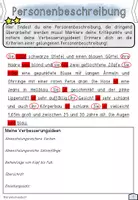Vorschau - Arbeitsblätter - Personenbeschreibung überarbeiten und verbessern - Seite 2