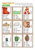 Vorschau - Spiele - Don´t say it! English autumn game - Seite 3