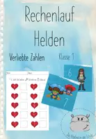 Vorschau - Arbeitsblätter - Rechenlauf Verliebte Zahlen - Deckblatt