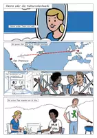Vorschau - Arbeitsblätter - 5 coole Comics: Interkulturelle Kommunikation - Seite 1