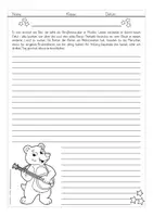 Vorschau - Arbeitsblätter - Weihnachten bei den Bären (Kreatives Schreiben) - Seite 1