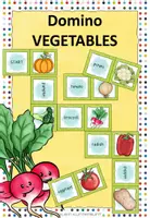 Vorschau - Spiele - Domino Vegetables - Deckblatt
