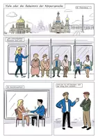 Vorschau - Arbeitsblätter - Körpersprache - interkulturell (Comic) - Deckblatt