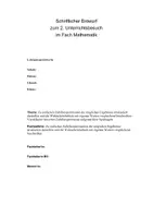 Vorschau - Stundenentwürfe - Unterrichtsentwurf Wahrscheinlichkeit von Augensummen #edukilights22 - Seite 1