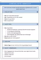 Vorschau - Arbeitsblätter - Deutsch: Merkblätter für den Deutschunterricht - Materialpaket Vorlagen und Checklisten - Seite 3