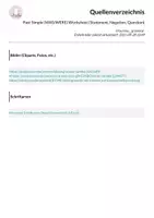 Vorschau - Arbeitsblätter - Past Simple (WAS/WERE) Worksheet (Statement, Negation, Question) - Seite 1