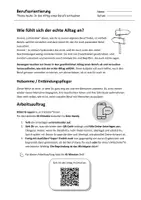 Vorschau - Arbeitsblätter - Hebamme / Entbindungspfleger- In den Alltag einfühlen - Seite 1