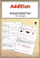 Vorschau - Arbeitsblätter - Materialpaket - Addition, Subtraktion, Multiplikation, Division mit Lösungen - Seite 1