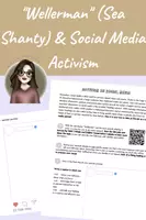 Vorschau - Arbeitsblätter - Viral TikTok hit "Wellerman" (Sea Shanty), its gruesome history & Social Media Activism - Deckblatt