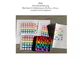 Vorschau - Stationenlernen - Plopper Sparpaket - Rechnen Klasse 1+2 - Seite 1