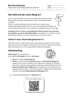 Vorschau - Arbeitsblätter - Polizist / Polizistin - in den Alltag einfühlen - Seite 1