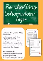 Vorschau - Arbeitsblätter - Schornsteinfeger - In den Alltag einfühlen - Deckblatt