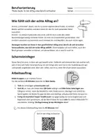 Vorschau - Arbeitsblätter - Schornsteinfeger - In den Alltag einfühlen - Seite 1