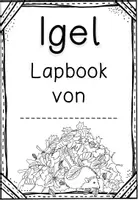 Vorschau - Arbeitsblätter - Der Igel - Lapbook - Seite 3
