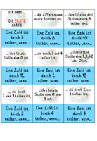 Vorschau - Spiele - Teilbarkeitsregeln - Ich habe... Wer hat...? - Seite 3
