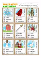 Vorschau - Spiele - Sankt Martin Sag es nicht! Martinstag - Seite 1