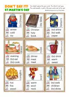 Vorschau - Spiele - Don´t say it! Martinstag Englisch - Seite 3