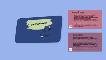 Vorschau - Stundenentwürfe - Präsentation: Fauvismus - Stundenentwurf / Lehrermaterial - Seite 1