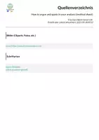 Vorschau - Arbeitsblätter - How to argue and quote in your analysis (method sheet) - Seite 1