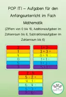 Vorschau - Spiele - POP IT! Anfangsunterricht Mathematik - Deckblatt