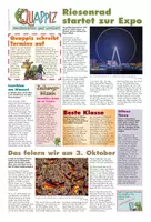 Vorschau - Text - QUAPPIZ-Kindernachrichten, Ausgabe 30.09.2021 - Deckblatt
