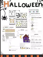 Vista previa - Unidades / Secuencias / Situaciones de Aprendizaje - Matemáticas Halloween - Portada