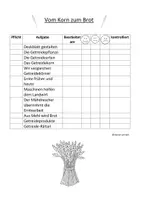 Vorschau - Arbeitsblätter - Vom Korn zum Brot: Lernwerkstatt - Seite 3