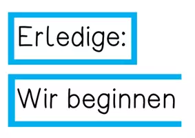 Vorschau - Poster - Tafelmaterial Morgenritual - hellblau (Klassenorganisation) - Seite 2