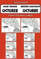 Vista previa - Hojas de trabajo - REGISTRO EMOCIONAL OCTUBRE_MOOD TRACKER OCTOBER - Portada