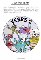Vorschau - Stundenentwürfe - Verben Englisch Klasse 4, 5, 6, 7, English Verbs, Wortschatz, Simple Present, 3. Person Singular, Verbendungen -s / -es / -ies, Arbeitsblätter, Lernspiele | Materialpaket - Seite 3
