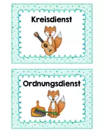 Vorschau - Merkblätter - Klassendienste - Fuchsklasse - Seite 3