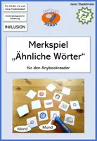 Vorschau - Spiele - Merkspiel "Ähnliche Wörter" - Deckblatt