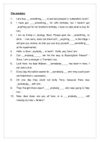 Vorschau - Arbeitsblätter - *GRAMMAR* Mengenangaben - Quantifiers: some and any + compounds (Arbeitsblatt "Lückentext" + Lösungen sowie MERKBLATT) - Seite 3